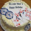 Gambling Birthday Cake